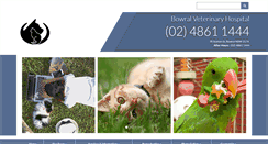Desktop Screenshot of bowralvethospital.com.au